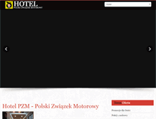 Tablet Screenshot of hotelpzm.pl